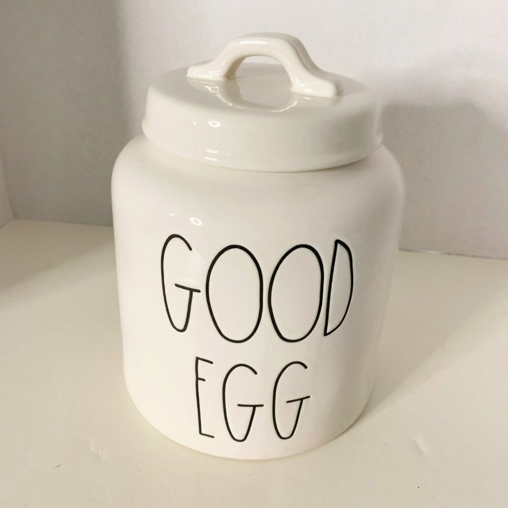 Rae "Dunn Good" Egg Canister